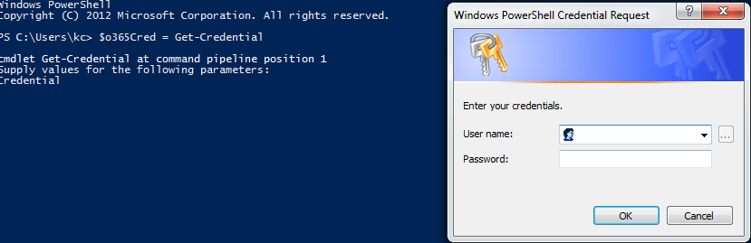 PowerShell login