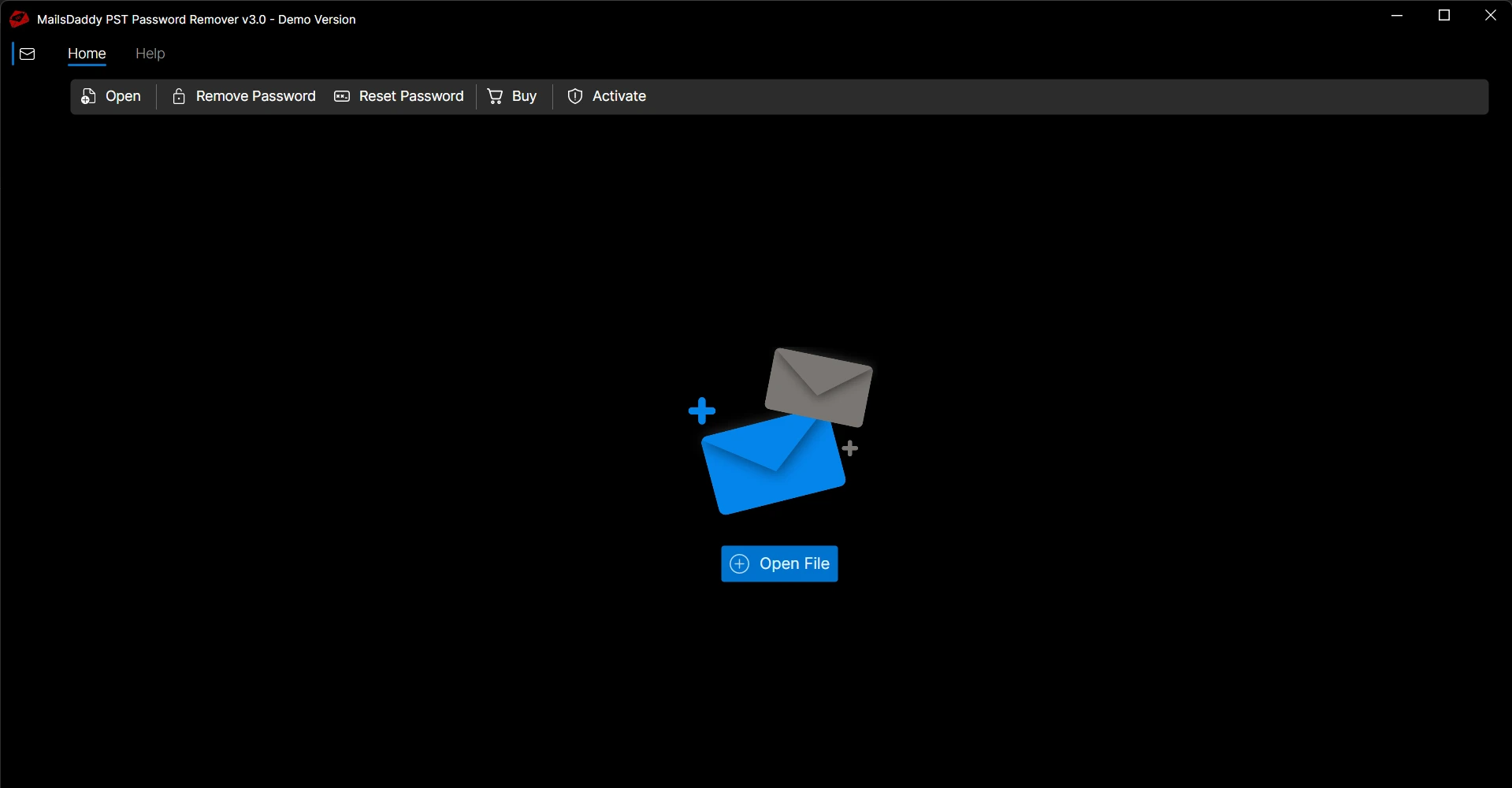 Open PST file