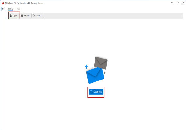 Download the tool & add pst file