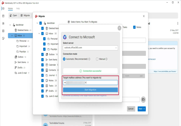 write target credential